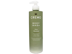 Cremo Wild Iris Musk bottle showcases citrus sorbet and fluffy musk for elegant aroma