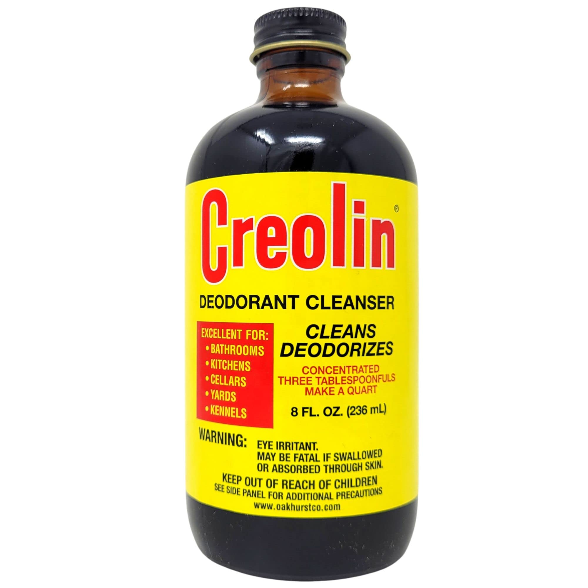 Creolin bathroom surface cleaning demonstrates deodorizing cleaning for daily use
