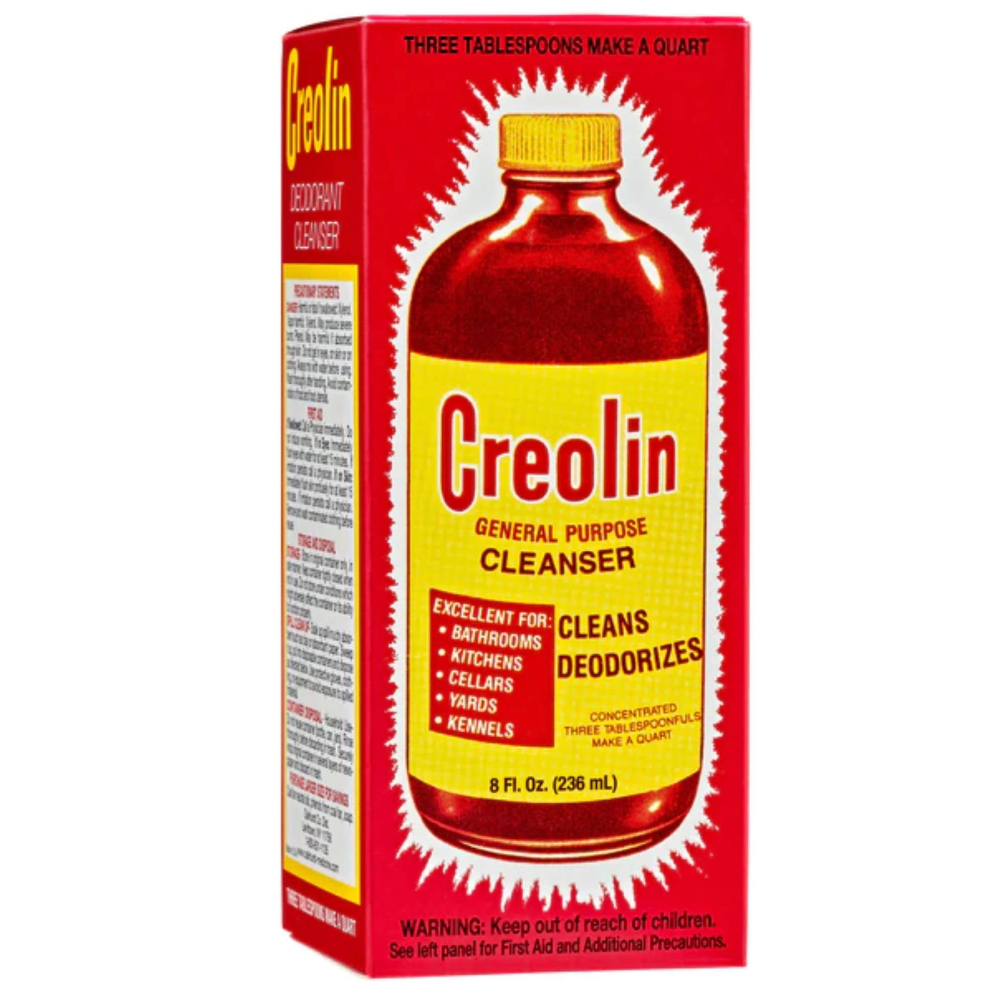 Creolin garages basements image suggests powerful odor control in tough spaces
