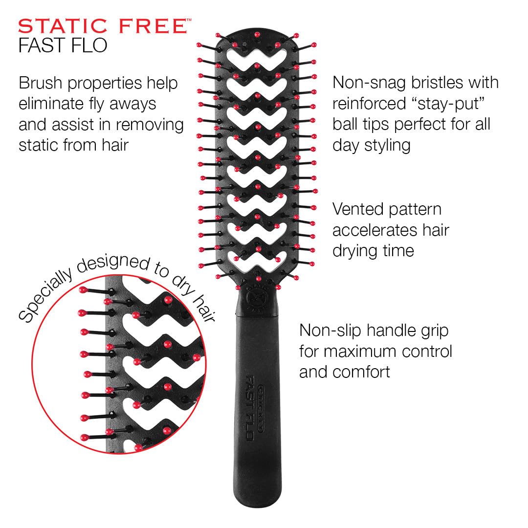 Cricket fast-drying design red illustrates airflow speeding up drying for a smoother finish.