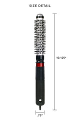 CRICKET Technique 300 anti-static-bristles-tourmaline reduce frizz for shiny, polished results.