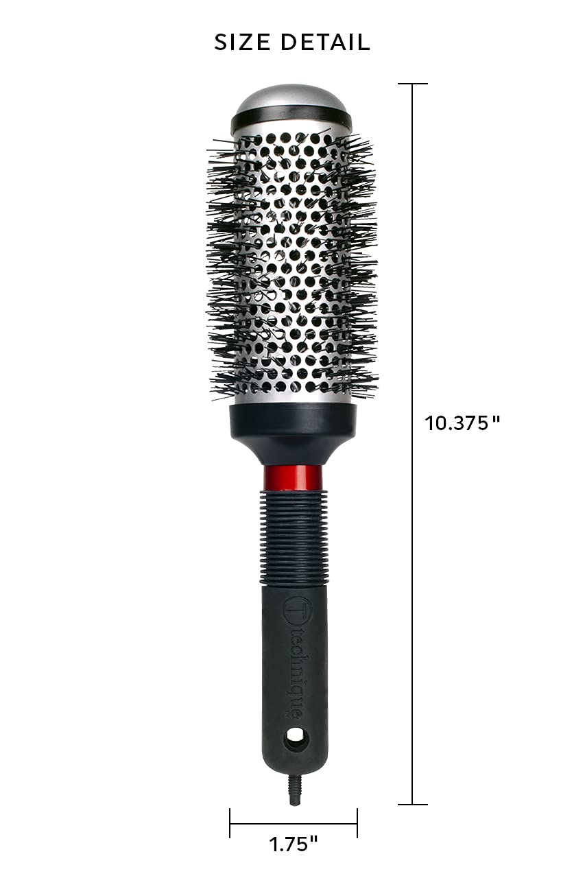 Cricket Technique #370 in-use hair glide demonstrates smooth brushing and frizz control