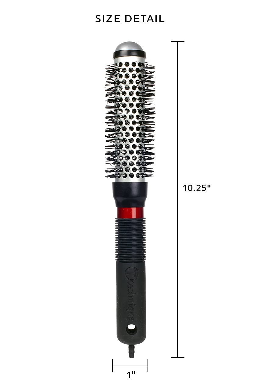 CRICKET Technique Thermal Brush 310 anti-static bristles close-up for shine and frizz control