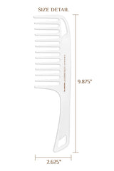 Cricket Ultra Smooth Coconut Detangler Comb for dry hair smoothing frizz and shine