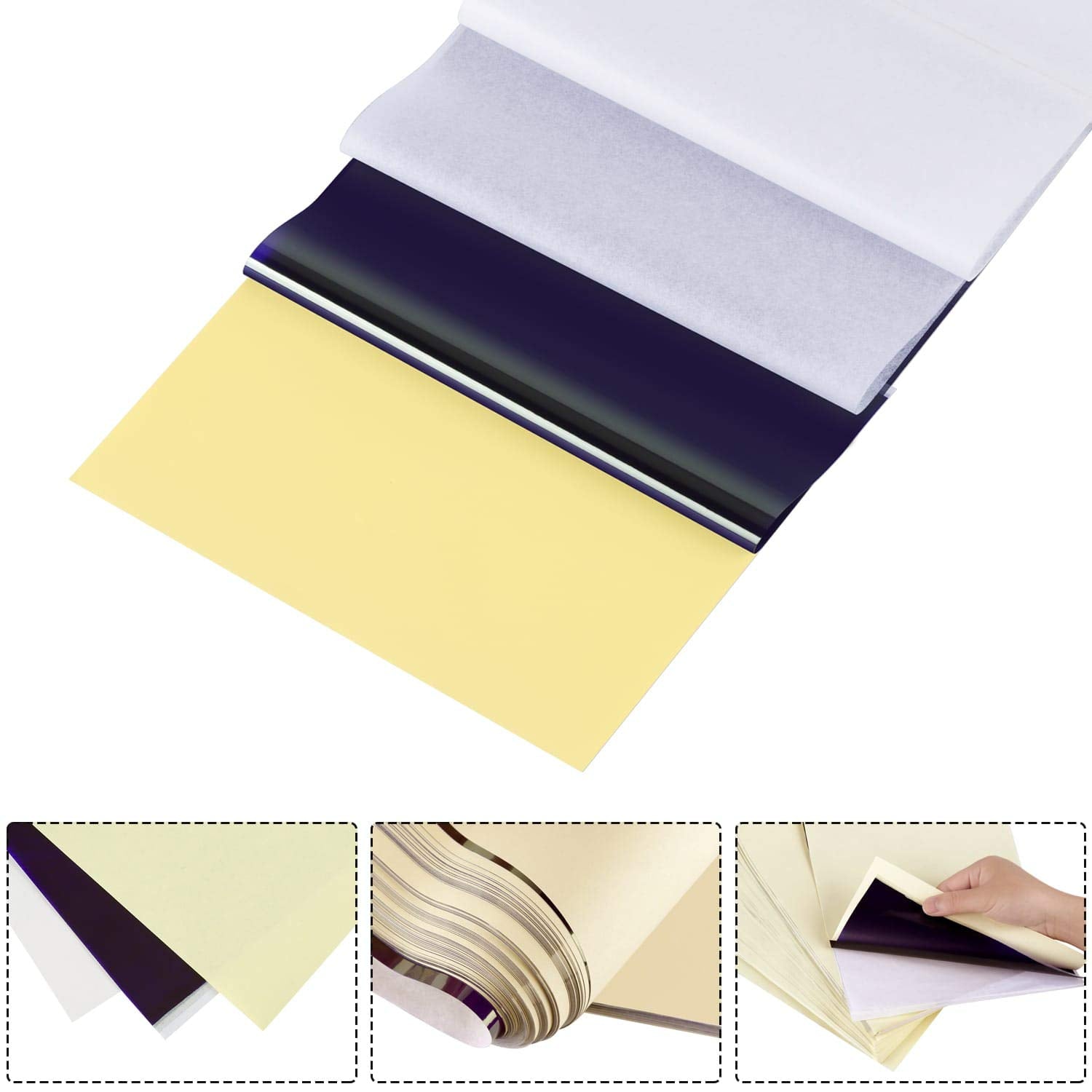 Cridoz transfer paper used freehand on skin for flexible outlining