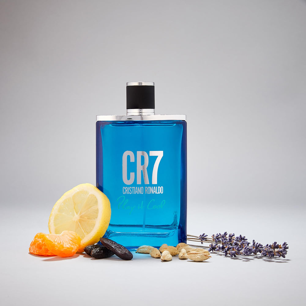 CRISTIANO RONALDO CR7 Play It Cool bottle-front view, sleek design and premium feel