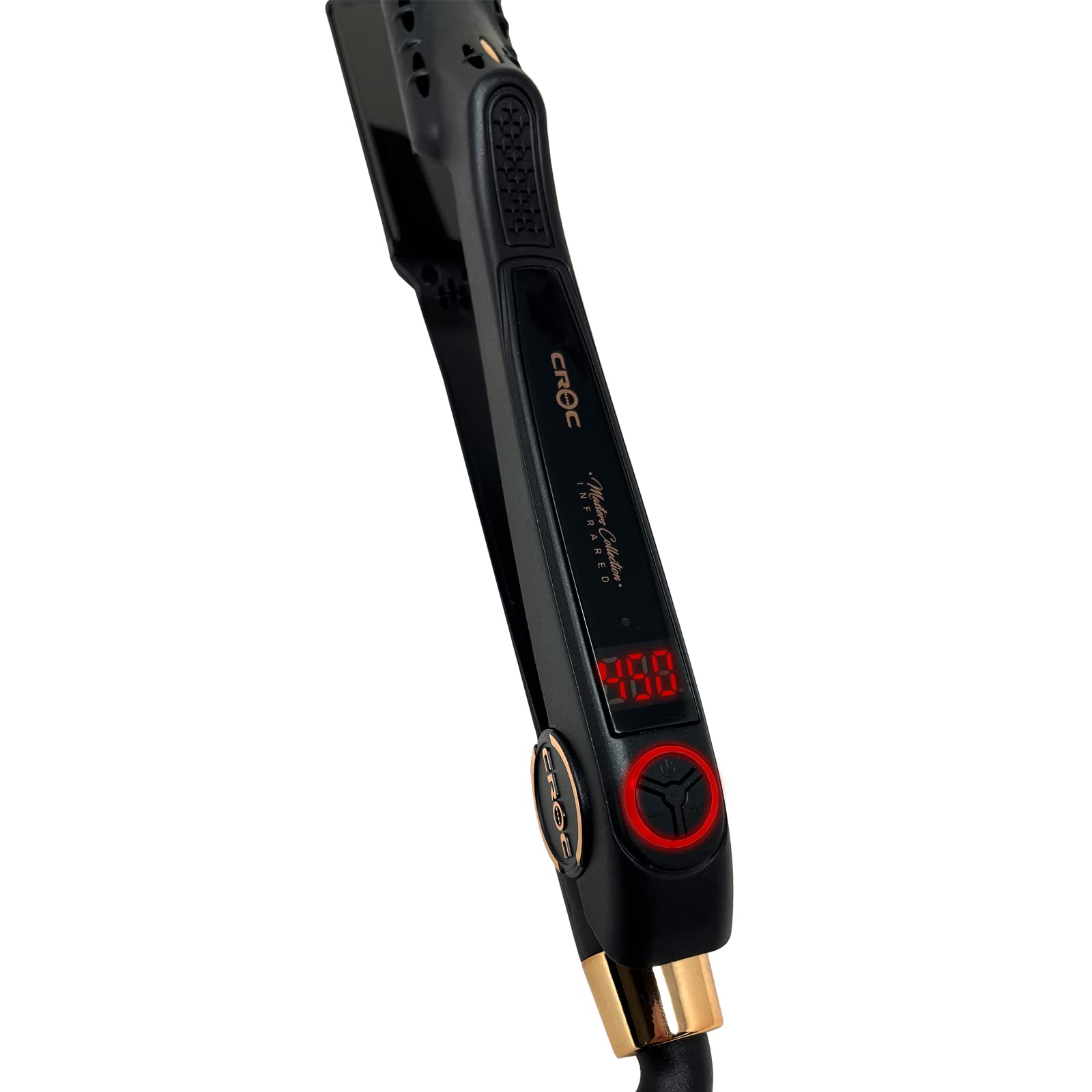 CROC Masters infrared flat iron dual-voltage image signals worldwide styling versatility