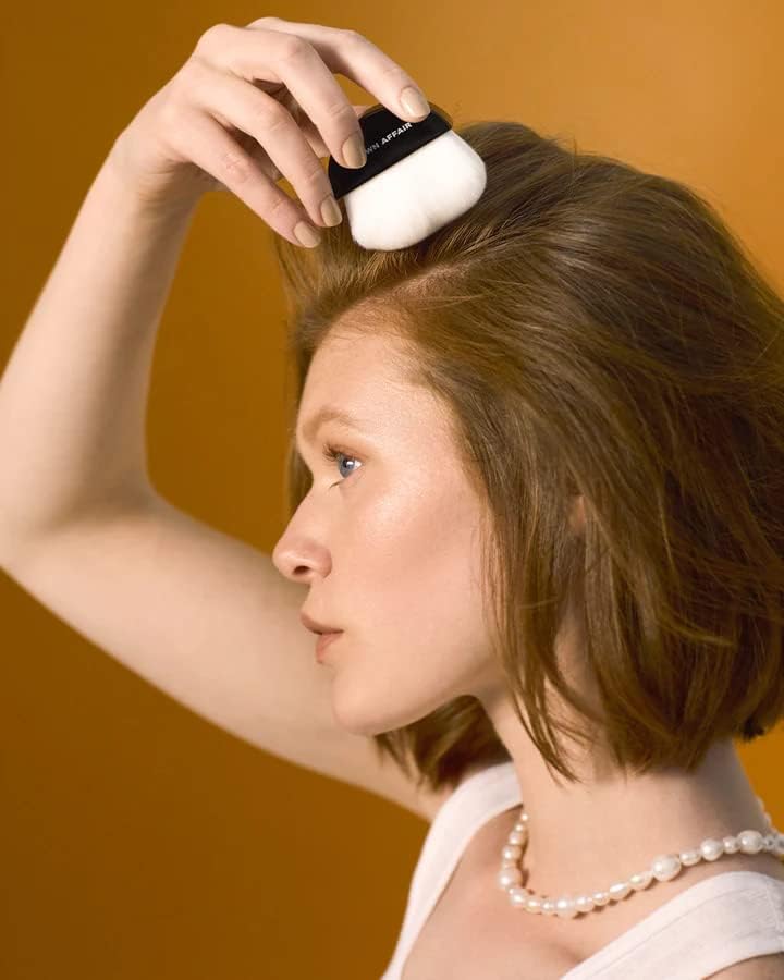 CROWN AFFAIR The Dry Shampoo 0.53 oz packaging is ideal for travel touch-ups.