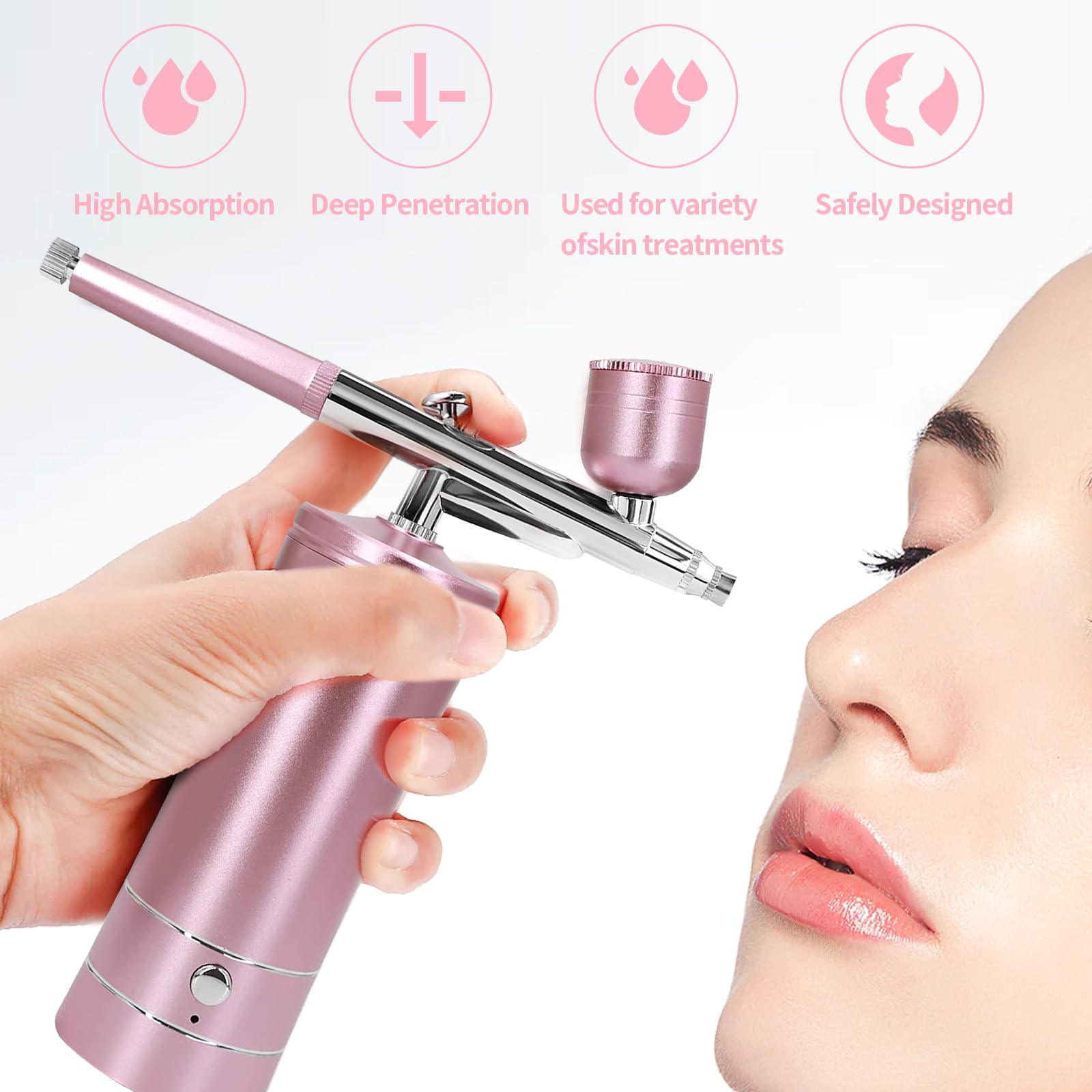 crpen airbrush kit pink model-painting supports fine detailing