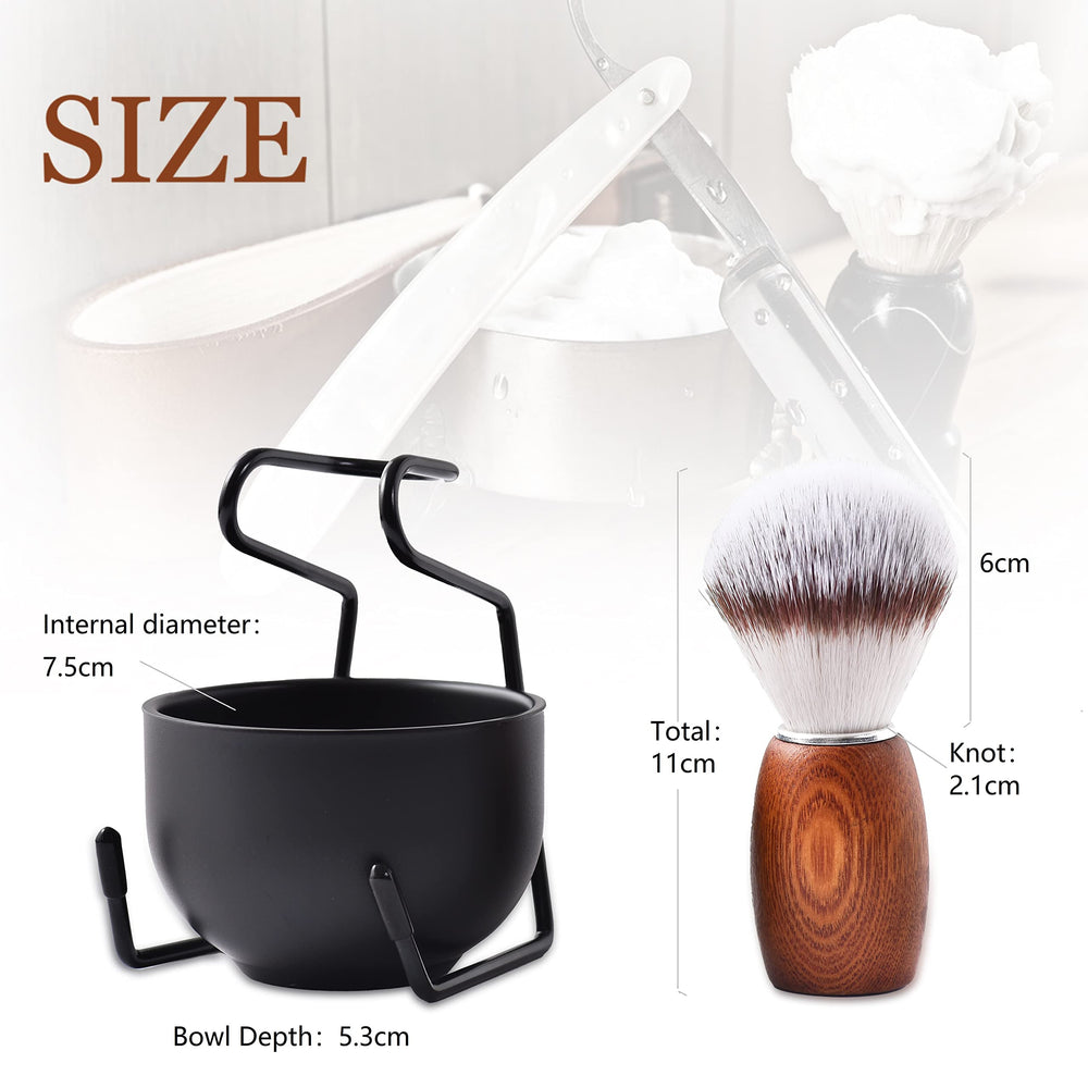CRUCISRESIN brush-stand matte black stand keeps tools organized and dry