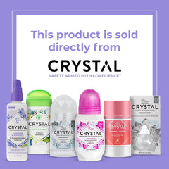 Crystal Essence 3-pack packaging for travel and multi-use coverage.