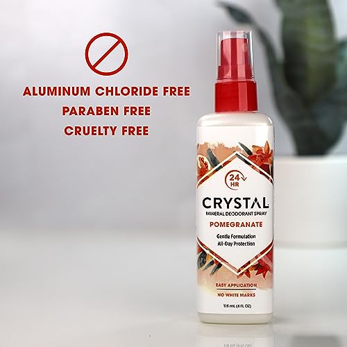 Crystal Essence spray-on application highlights gentle, long-lasting odor control