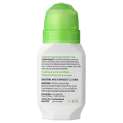 Crystal Essence vanilla jasmine roll-on application shows smooth glide and fragrance