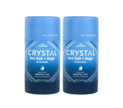 Crystal Magnesium Solid Stick Deodorant Lavender Rosemary provides gentle 24-hour odor protection.