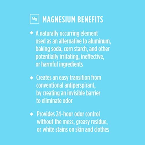 Crystal Magnesium Solid Stick Deodorant Pack 2 highlights value and convenient dual-pack use.