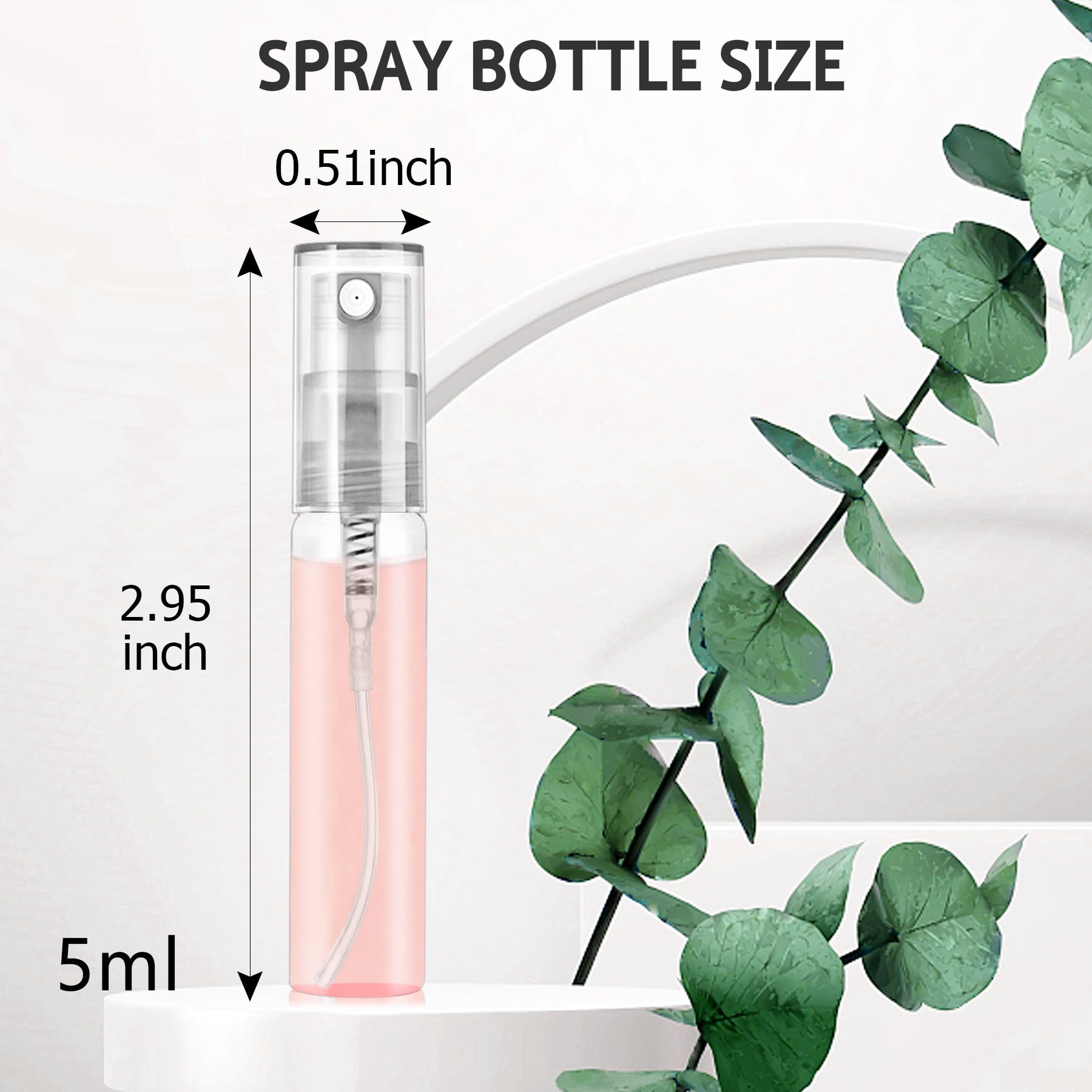 Csdtylh clear glass perfume bottle highlights clean, durable construction for lasting fragrance storage.
