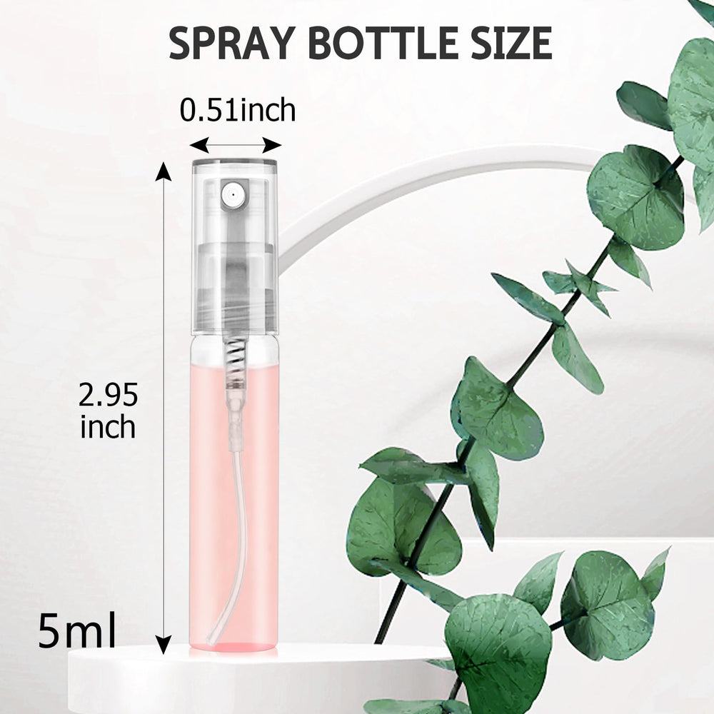 Csdtylh clear glass perfume bottle highlights clean, durable construction for lasting fragrance storage.