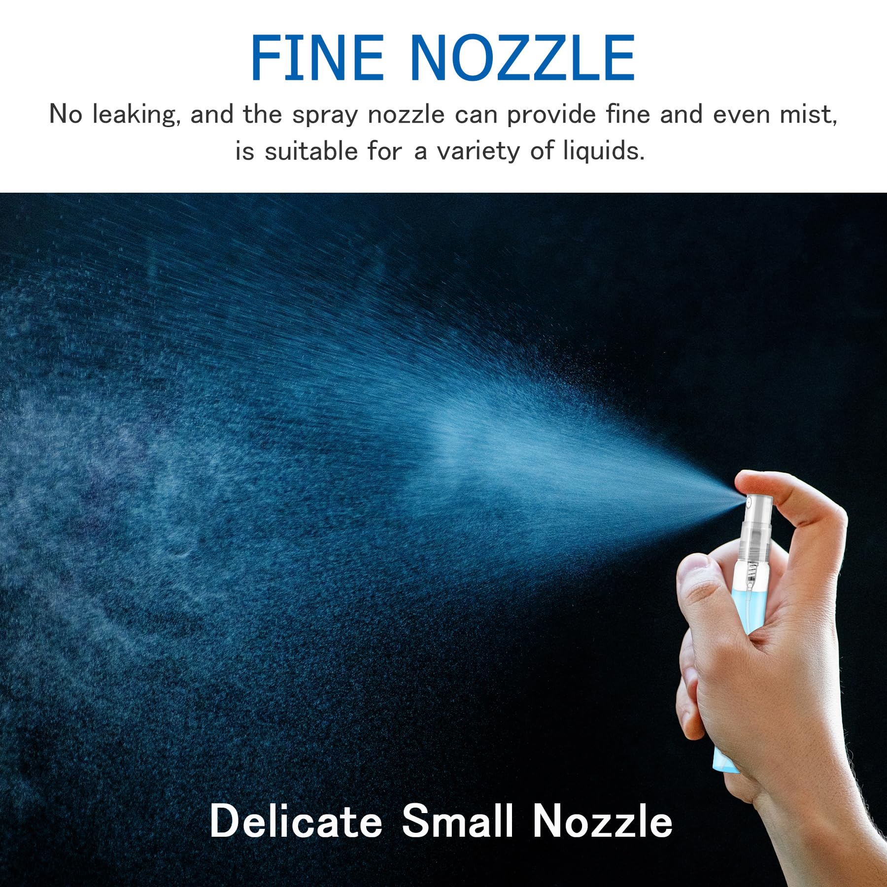 Csdtylh portable travel spray bottle; easy to carry for on-the-go fragrance needs.