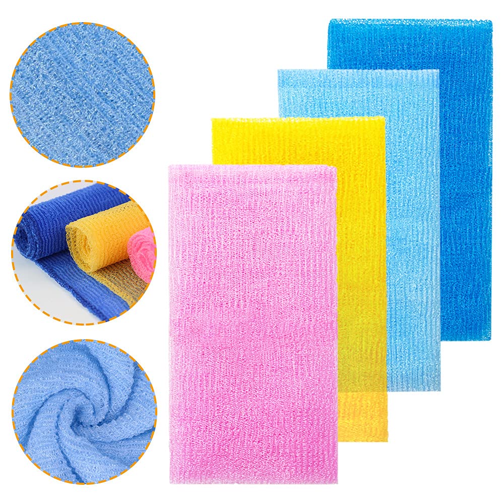 Cshangzei bath cloths rinse well and dry quickly for reuse.