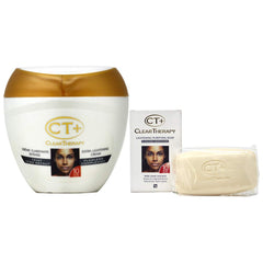 CT+ Clear Therapy Cream 400ml and Beauty Bar 175g dual skincare duo for cleansing.