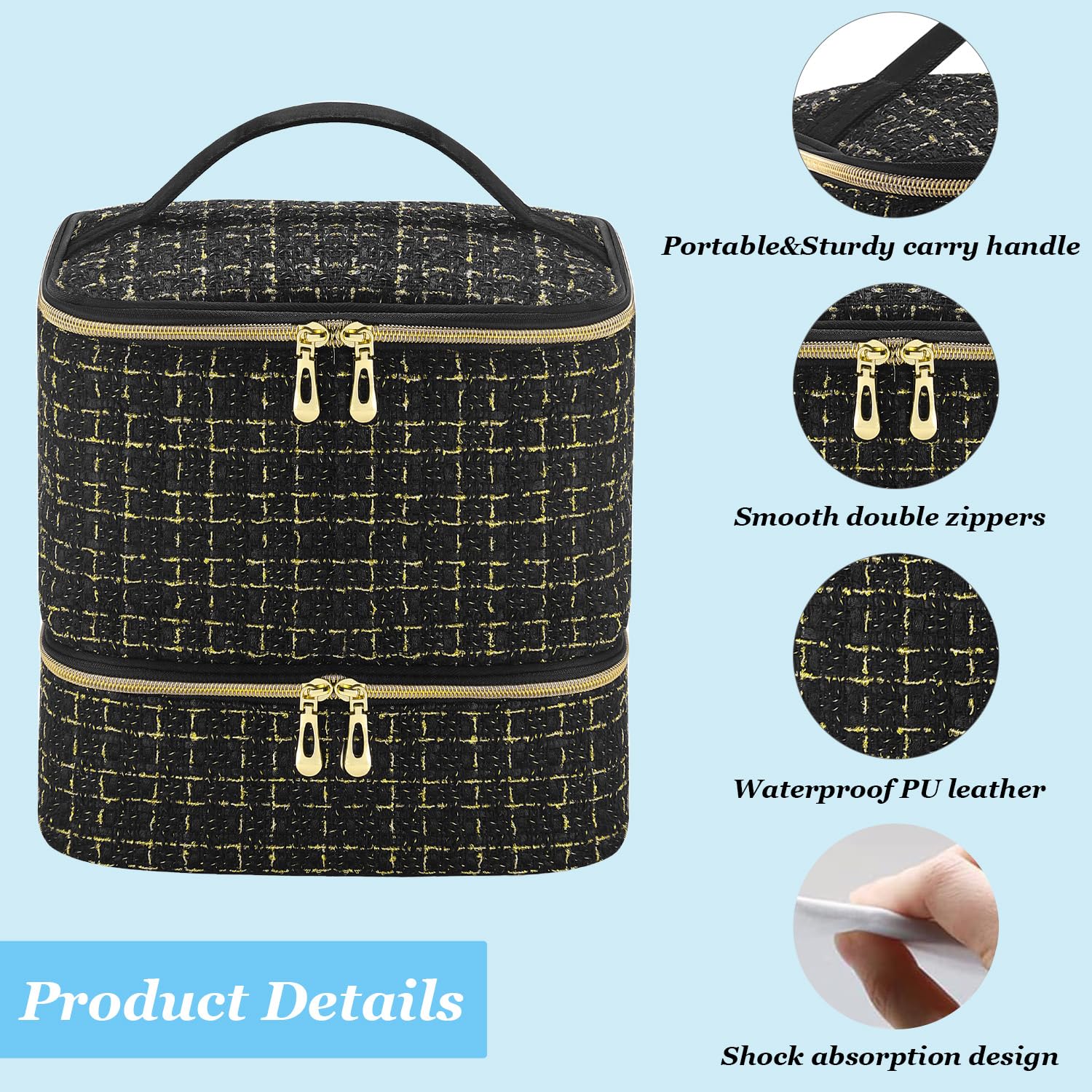 CTWWFS nail-lamp-inside-case demonstrates integrated lighting for quick home manicures