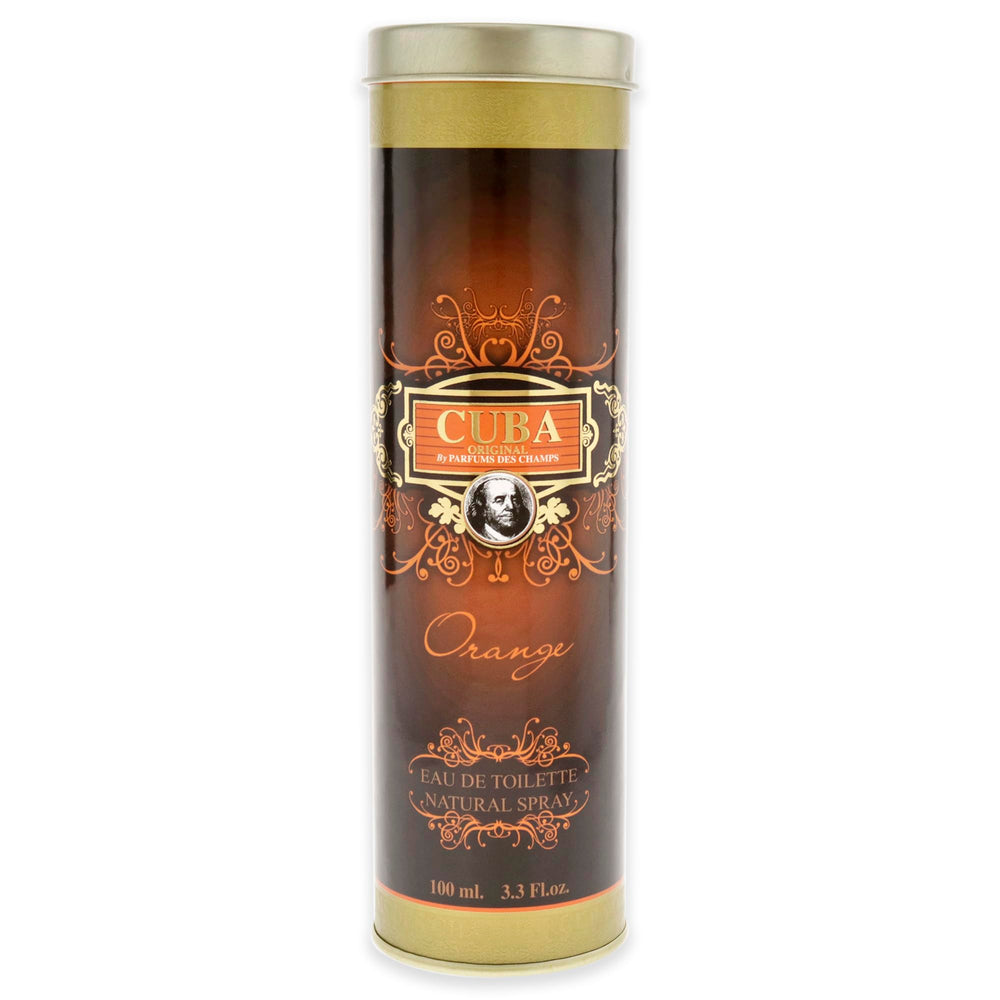 Packaging box for Cuba Orange EDT ready for gifting