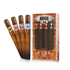 Cuba Original 4-Piece Set bottle lineup provides versatile daily fragrance options