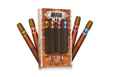 Cuba Original 4-Piece Set packaging shows color-varied options ideal for gifting