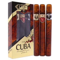 Cuba Trio Best 1 Gift Set Royal bottle front conveying refined warmth