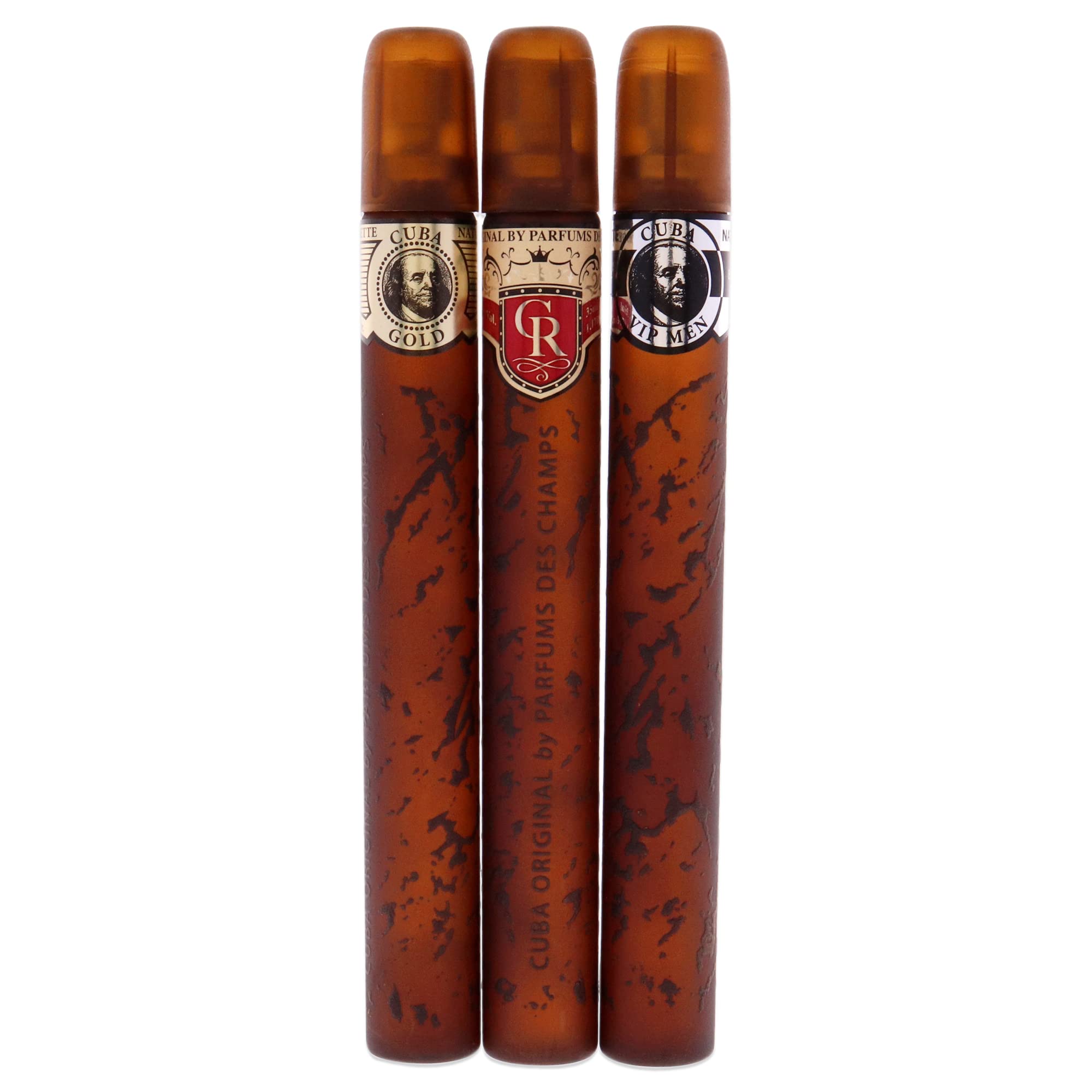 Cuba Trio Best 1 Gift Set VIP bottle front highlighting long-lasting performance