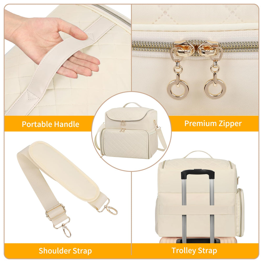 CUBETASTIC bag sturdy side handle supports comfortable, everyday carrying.