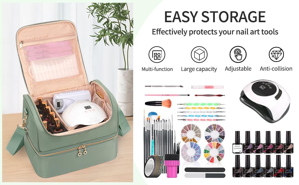 Cubetastic nail-polish-organizer-case built quality invites confident everyday use.