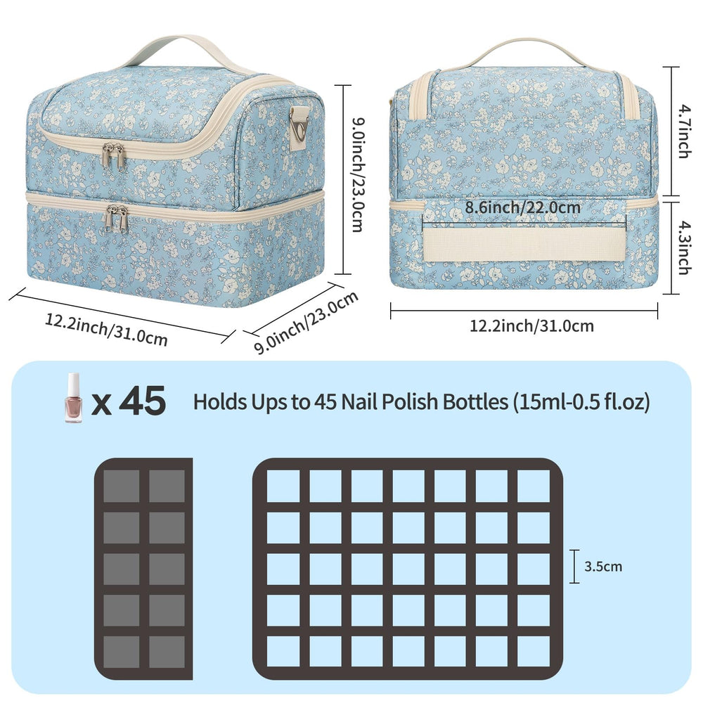 CUBETASTIC organizer interior layout with 10-slot board and compartments