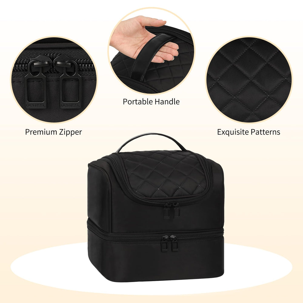 CUBETASTIC LED lamp pocket view fits a compact nail lamp for travel