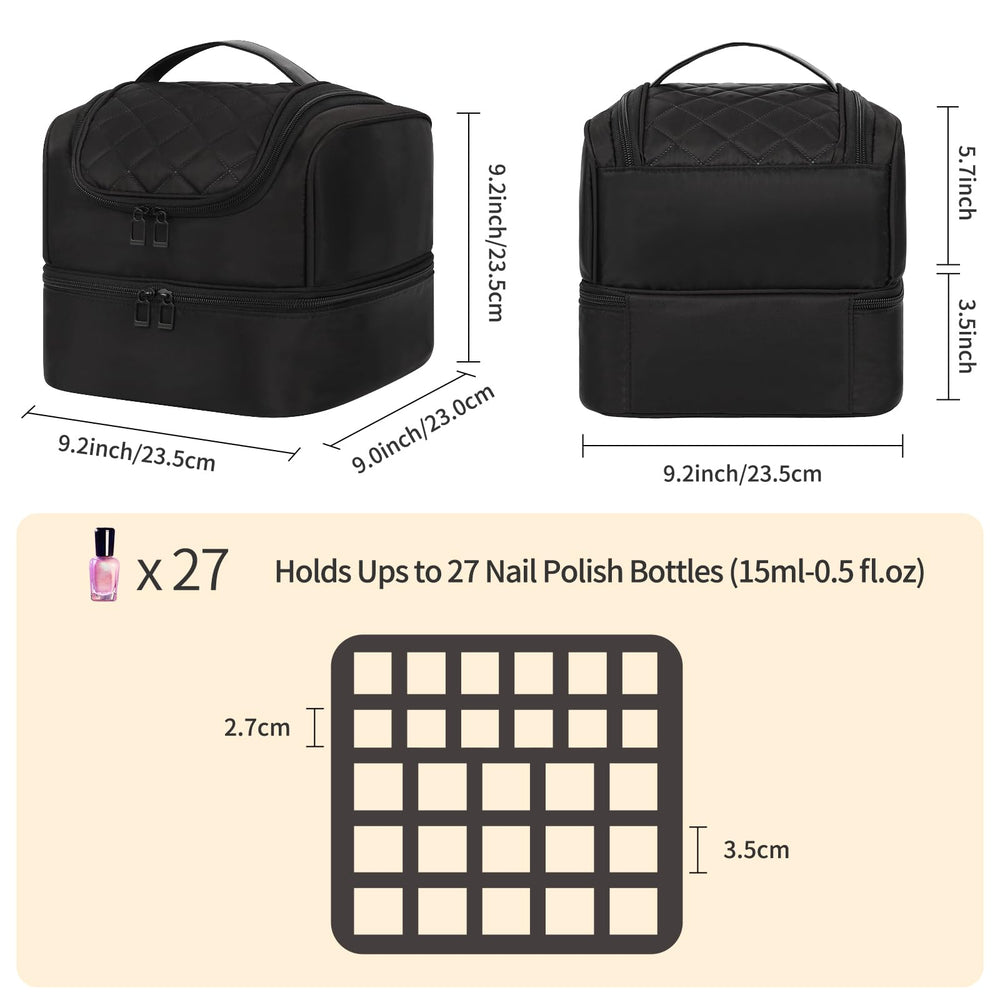 CUBETASTIC lower compartment view holds 35 bottles and tools tidy setup
