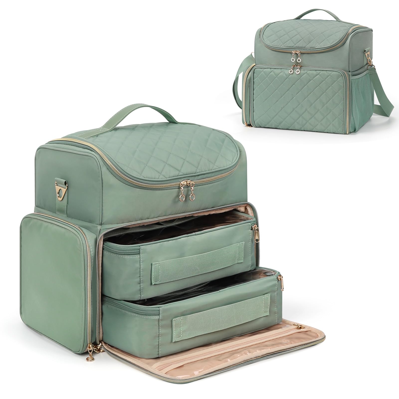 CUBETASTIC padded case protects bottles during transport.