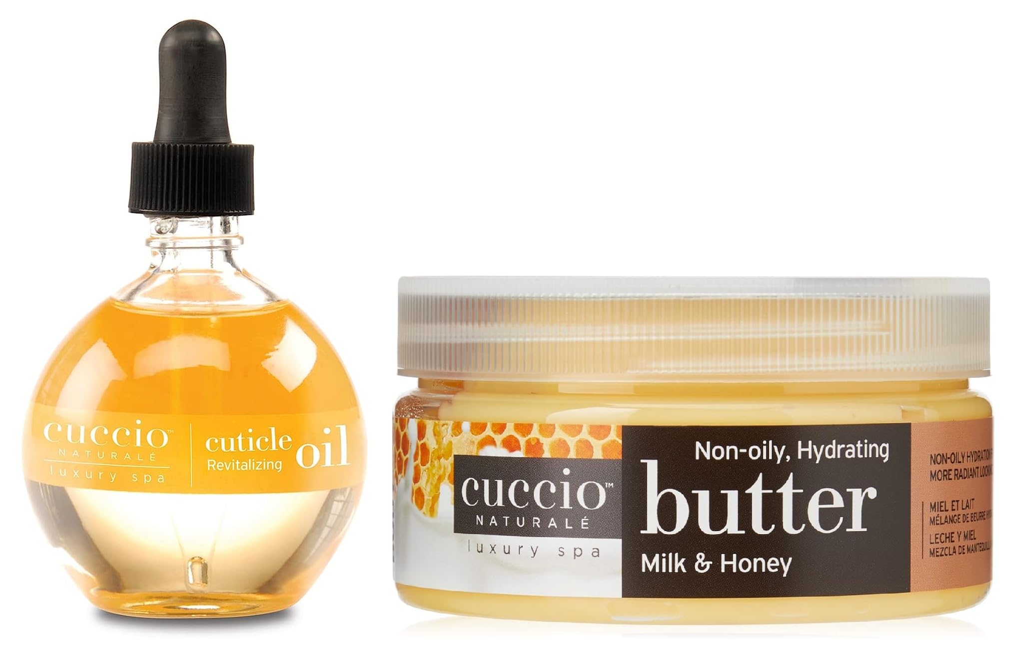 Cuccio Full Hand Treatment cuticle oil bottle for nourished nails