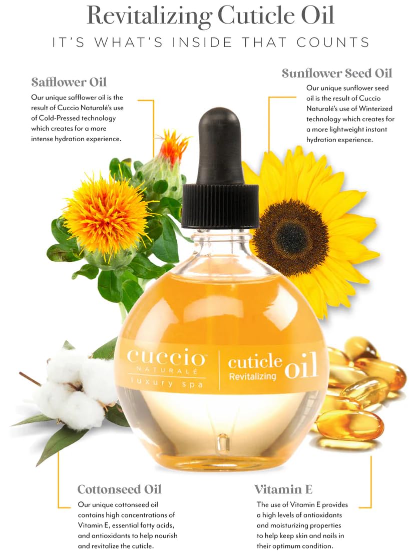 Cuccio oil dropper applying cuticle oil for quick absorption