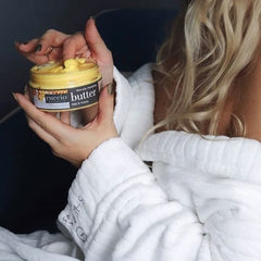Cuccio Naturale Butter Blends cream texture melt reveals lightweight, non-greasy moisture for daily use