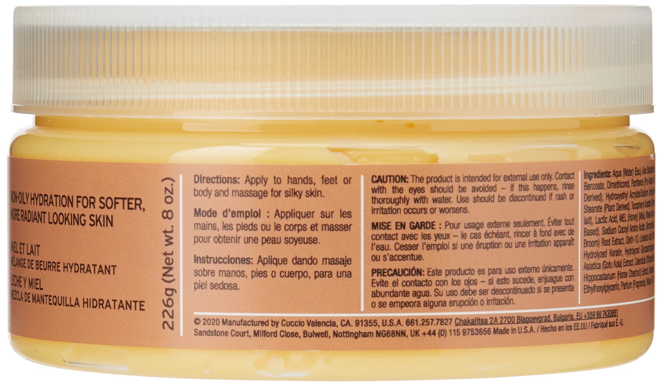 Cuccio Naturale Butter Blends hands application demonstrates soothing repair for dry, chapped skin