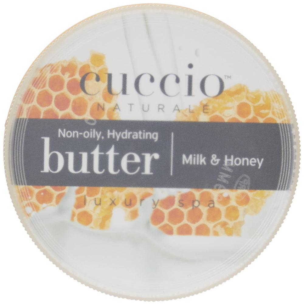 Cuccio Naturale Butter Blends spa scene conveys luxurious Milk and Honey scent