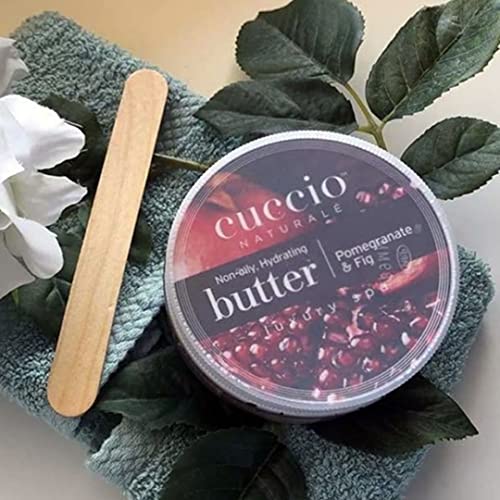 Cuccio Naturale Butter Blends texture-swatch illustrates light-as-air formula.