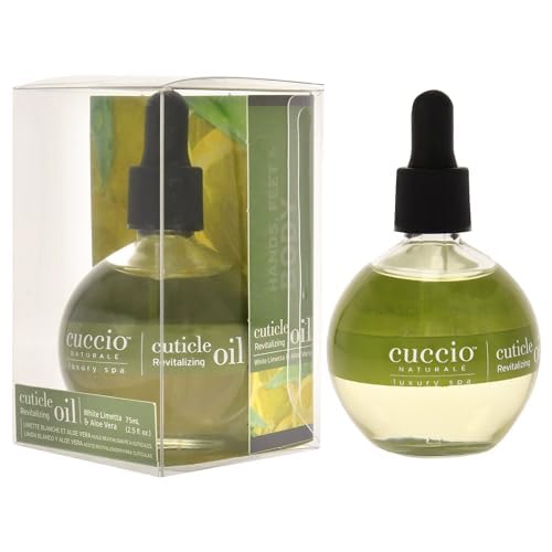 Cuccio Naturale daily-use tips illustration suggests easy care ritual.