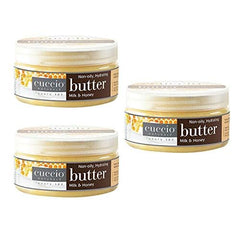 Cuccio Naturale Milk & Honey Butter Blend Lotion hands feet usage shows versatile moisture for all skin areas