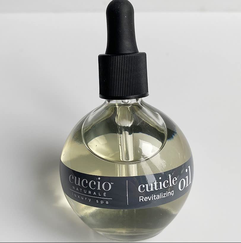 Cuccio Naturale nails closeup reveals natural shine and potential strength boost