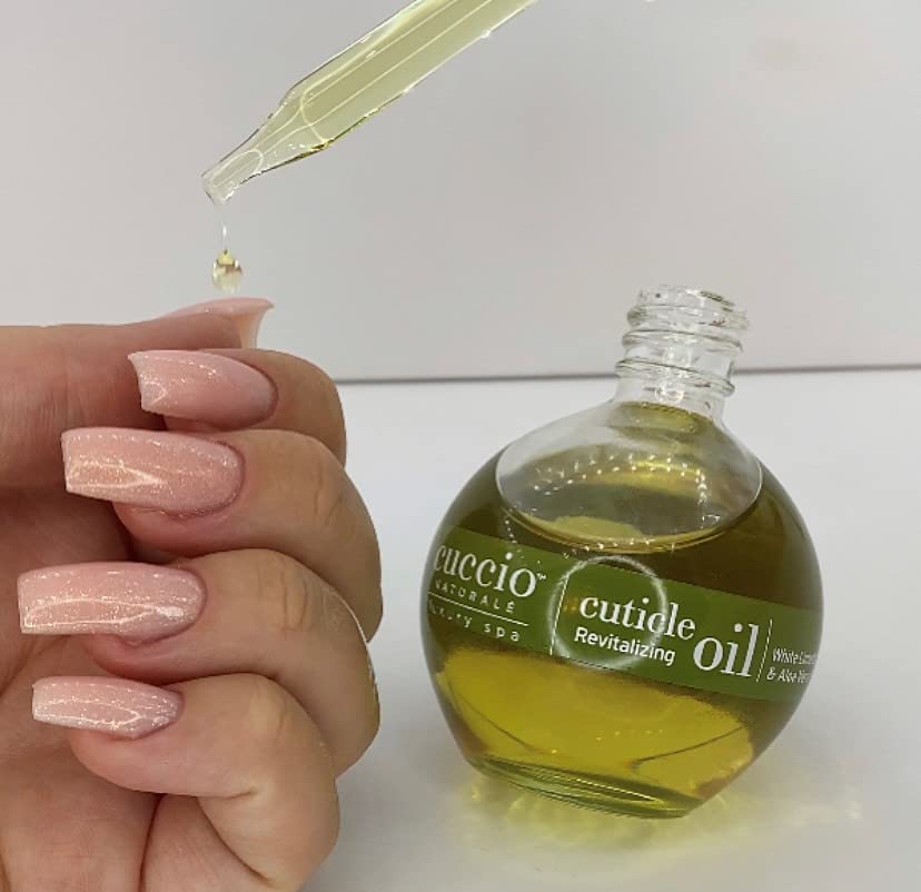 Cuccio Naturale paraben-free cruelty-free label signals clean formulation.