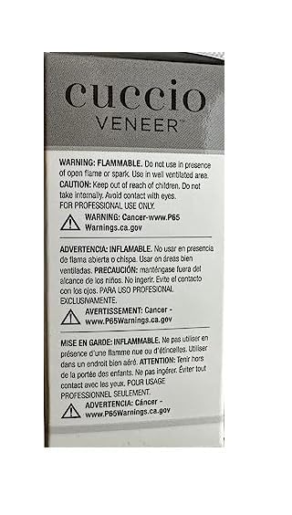Cuccio Veneer enables easy application and simple soak-off removal