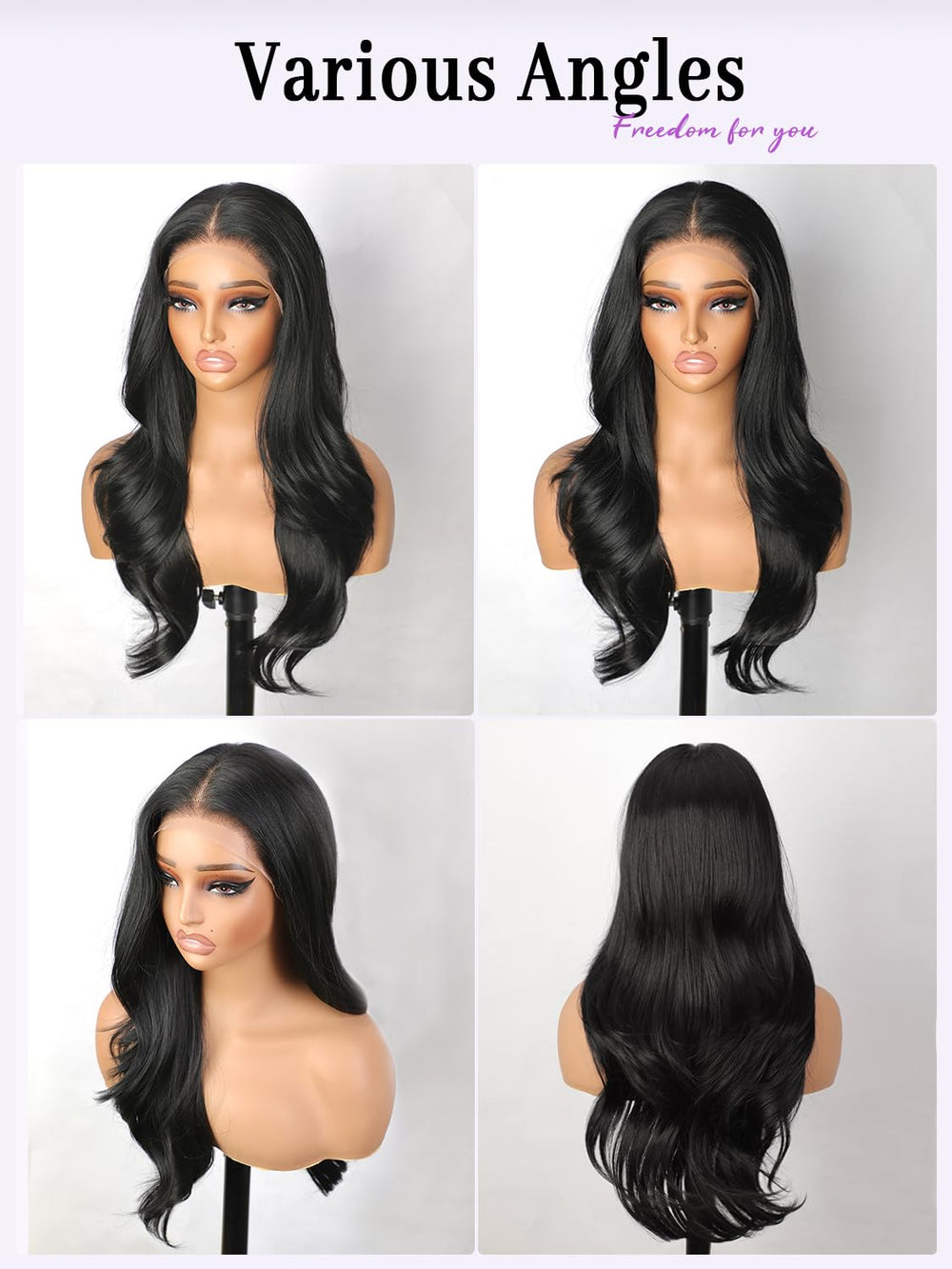 Cuiud beginner-friendly wig ideal for easy at-home styling
