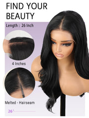 Cuiud premium heat-resistant synthetic fiber wig for durable styling