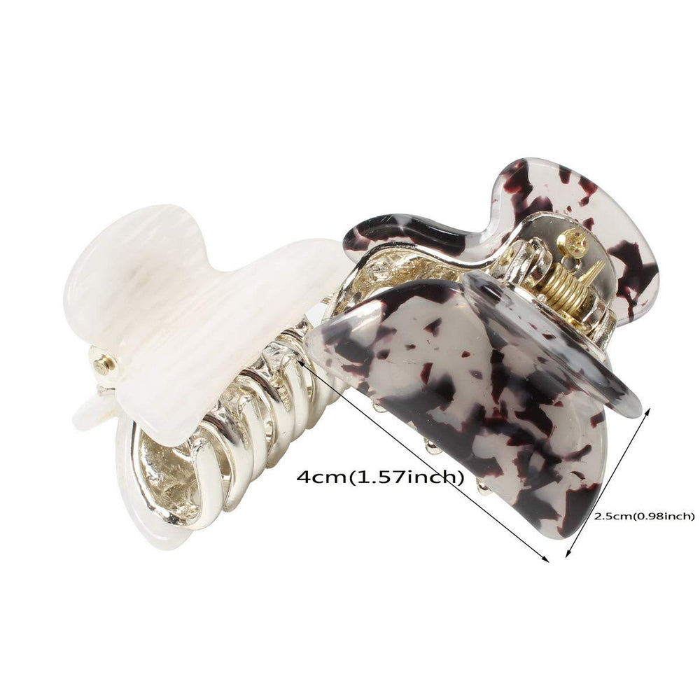 Cuizhiyu marbling design hair clip fashion detail suitable for chic outfits.